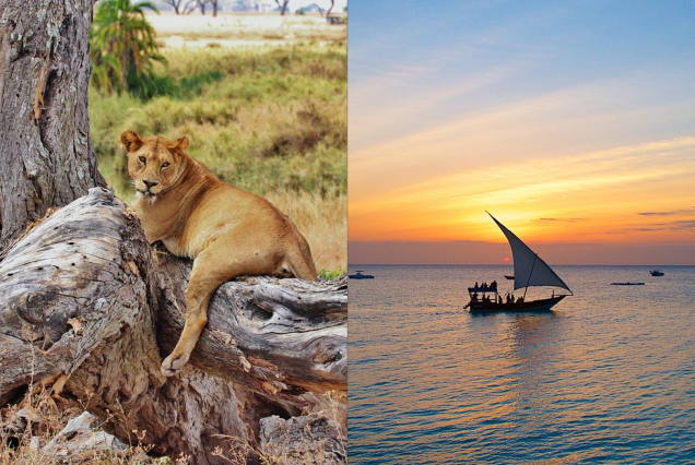 10-Day Kenya & Tanzania Safari + Zanzibar Beach Holiday